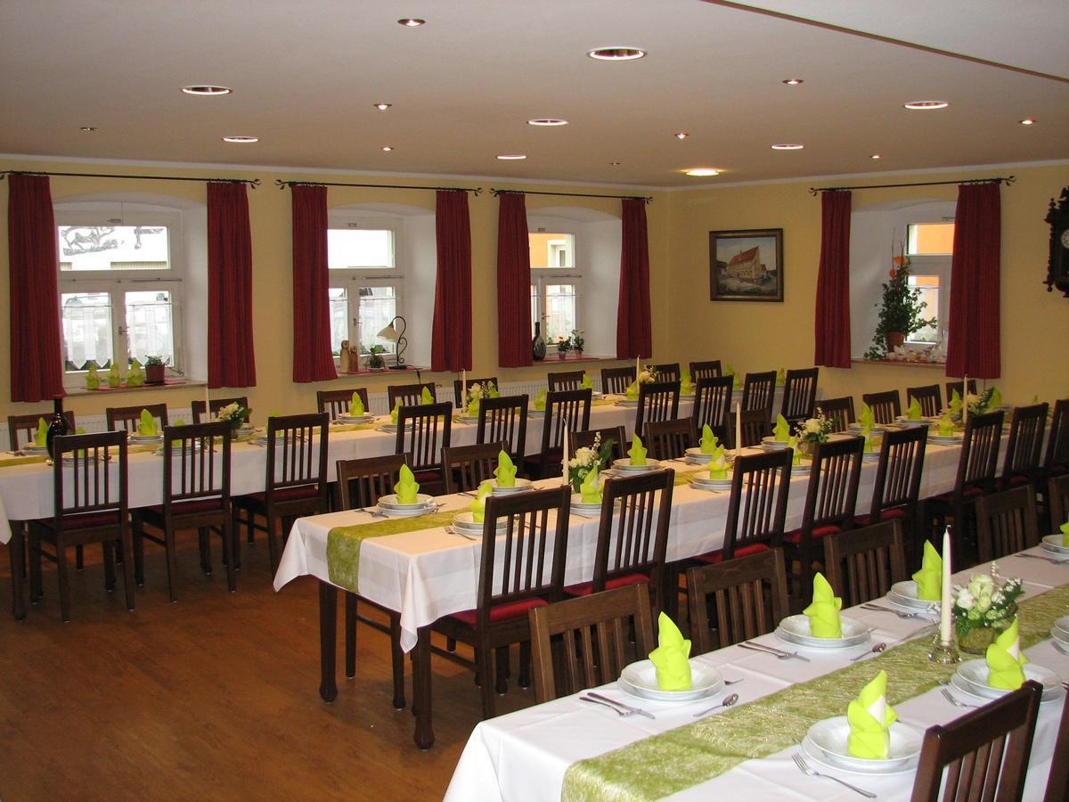 Dinkelsbühl Gasthof Goldenes Roessle מראה חיצוני תמונה